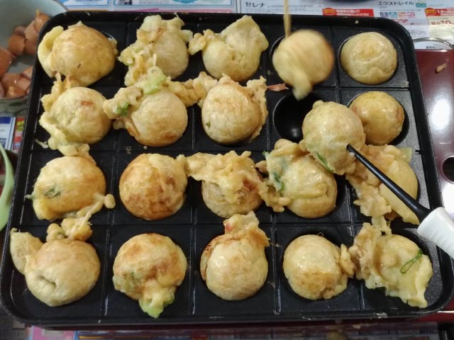 キレイに丸くなるようにクルクルする